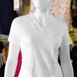 Comprar Filipina Clínica Strech con bordado para Mujer imagen de Comprar Filipina Clínica Strech con bordado para Mujer