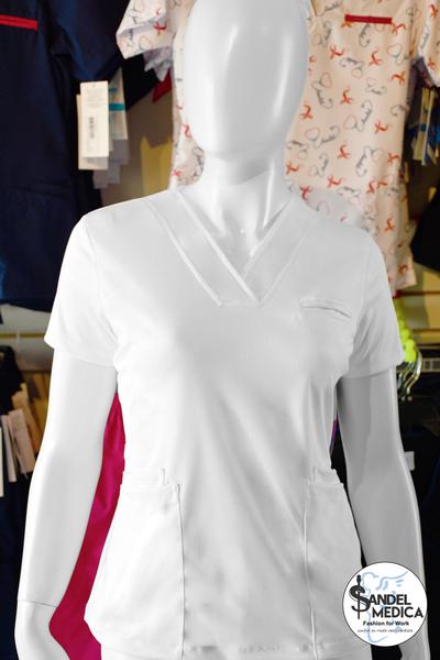 Comprar Filipina Clínica Strech con bordado para Mujer