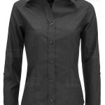 Descubre Blusa de gabardina camisera