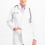 imagen de Comprar Bata larga para doctora estilo Importación