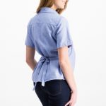 imagen de Comprar Blusa de Maternidad estilo Oxford 