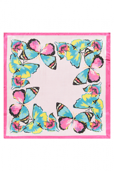 Comprar Mascada para cuello satín scarf dibujos