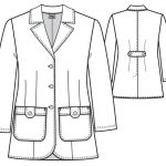 imagen de Comprar bata médica para mujer