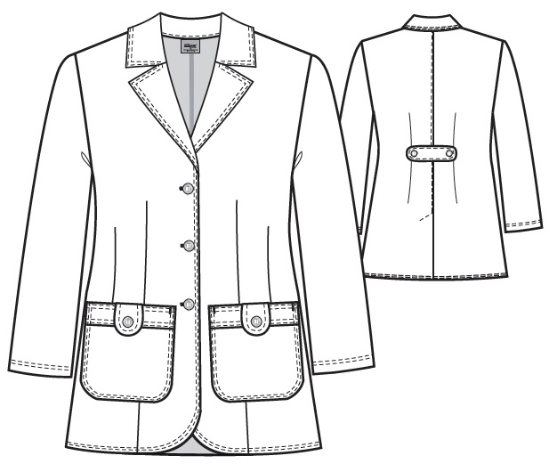 Comprar bata médica para mujer