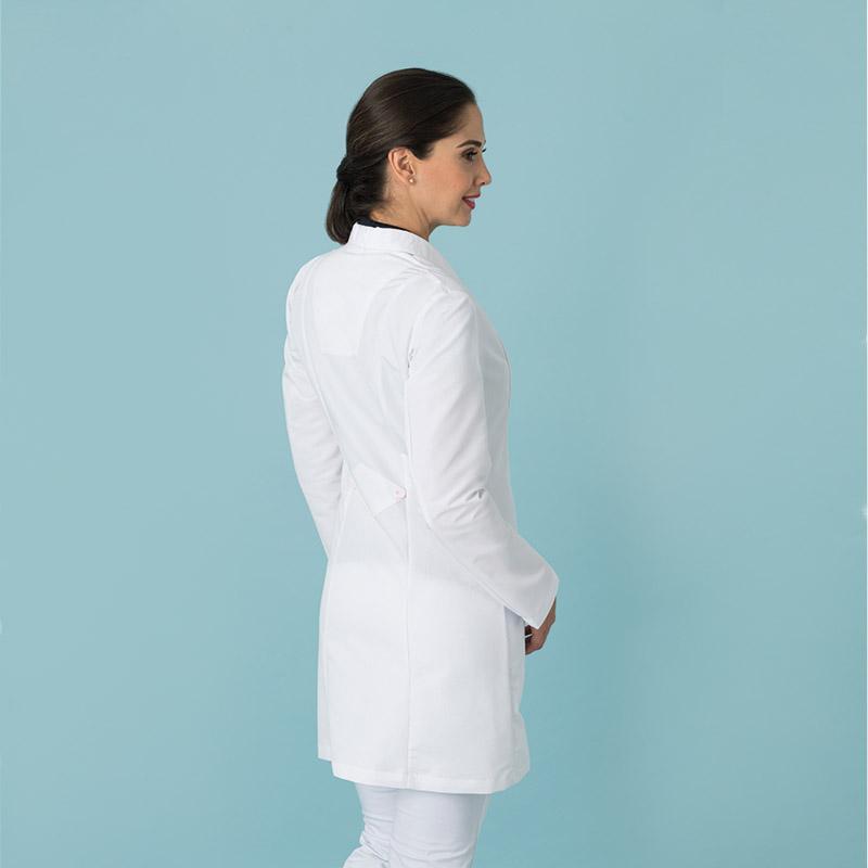 Comprar Bata de Solapa Redonda para Mujer .