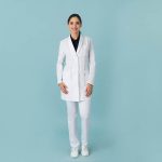 imagen de Bata de Solapa Redonda para Mujer