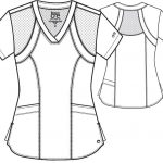 imagen de Comprar filipina clínica con cuello V