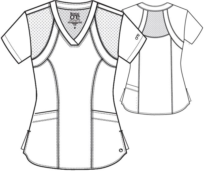 Comprar filipina clínica con cuello V