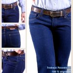 imagen de Comprar pantalón índigo para mujer