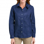 Conoce Blusa de Trabajo de Mezclilla