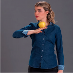 imagen de Comprar Blusa Mezclilla Elite bibo para Mujer.