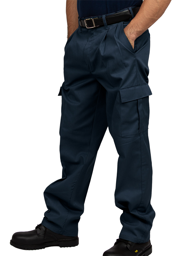 Comprar pantalón con pinzas tipo comando 65/35 