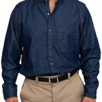 imagen de Comprar camisa de mezclilla manga larga