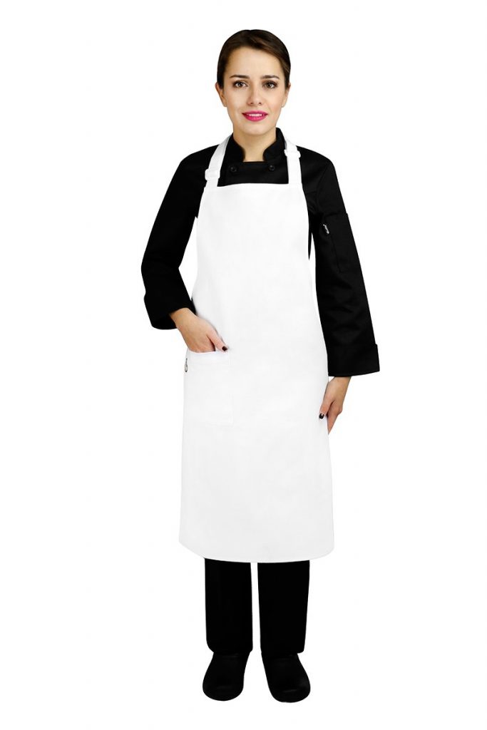 Compra Mandil para Chef con Peto Liso