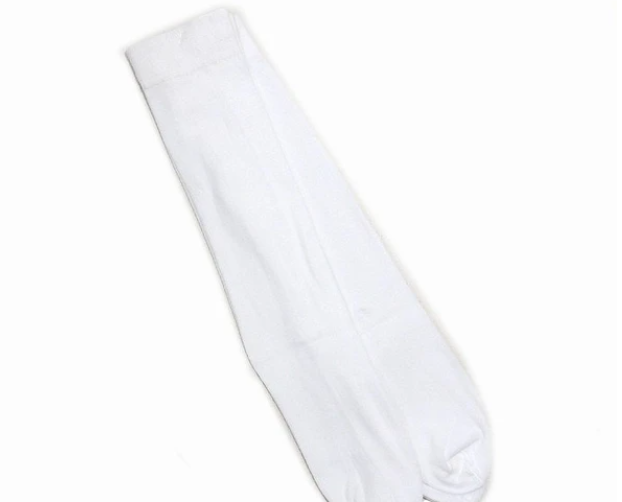 Comprar Calceta Escolar Lisa Blanca
